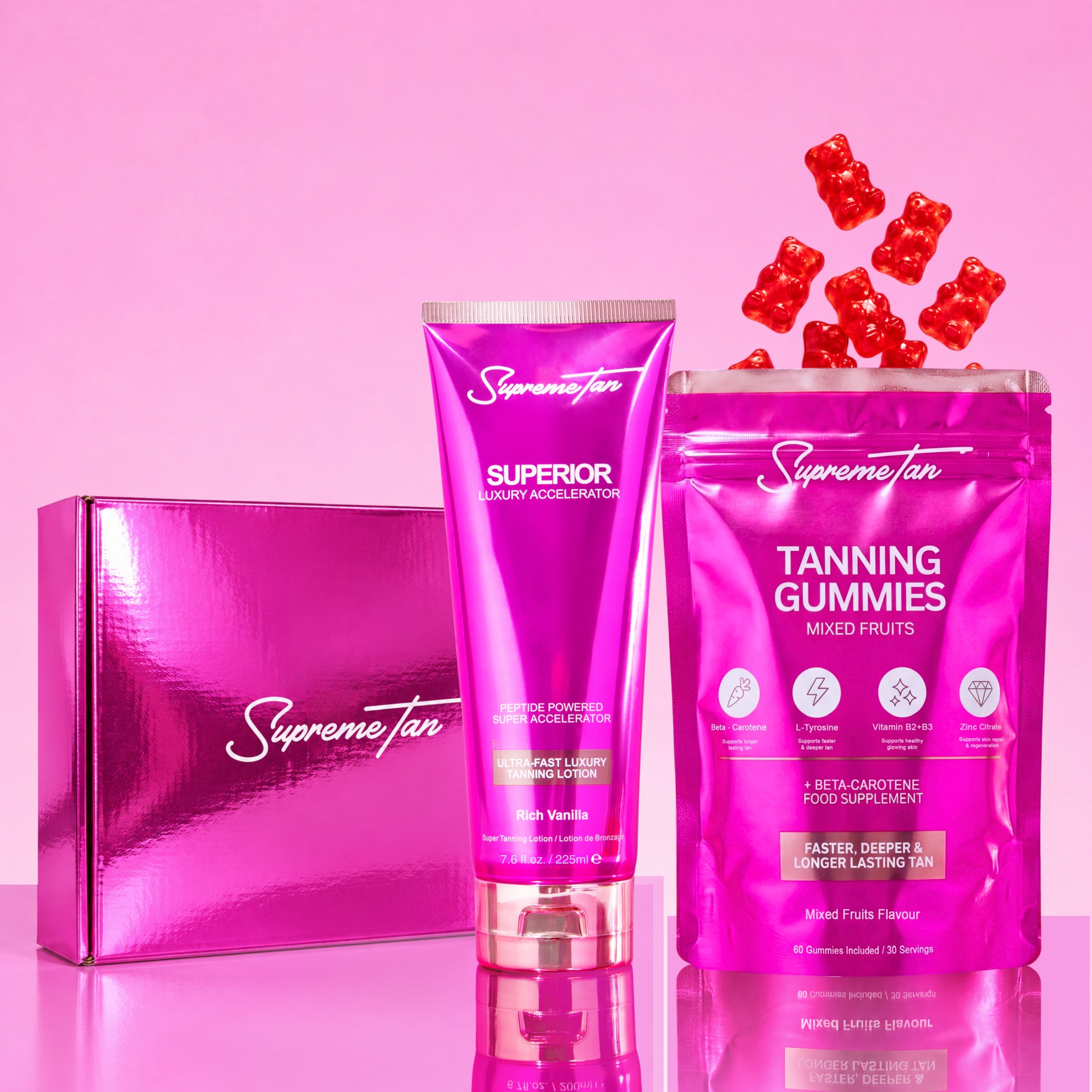 SUPREME Tanning Bundle - SUPERIOR Luxury Accelerator & Tanning