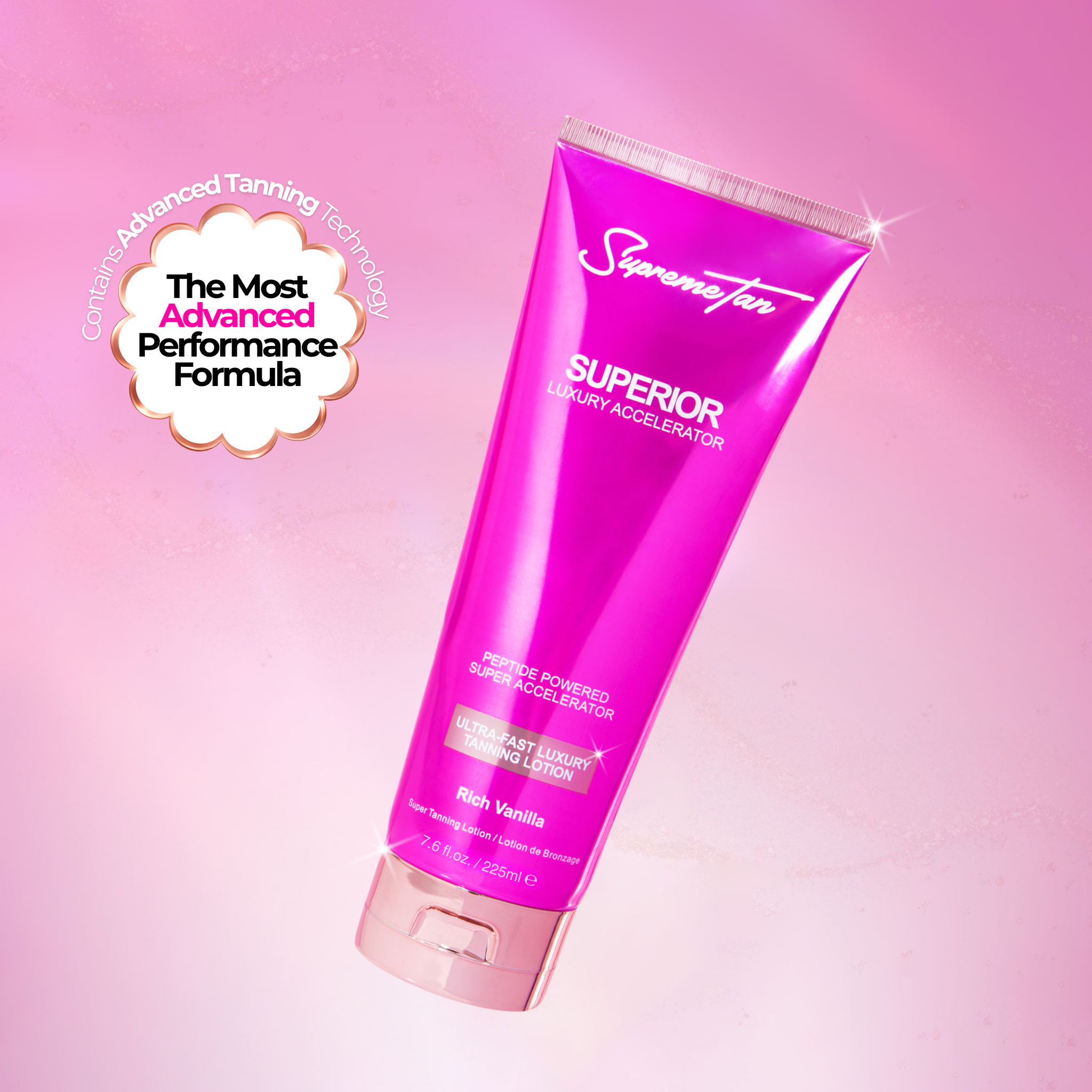 SupremeTan SUPERIOR Luxury Tanning Accelerator Cream - Vanilla