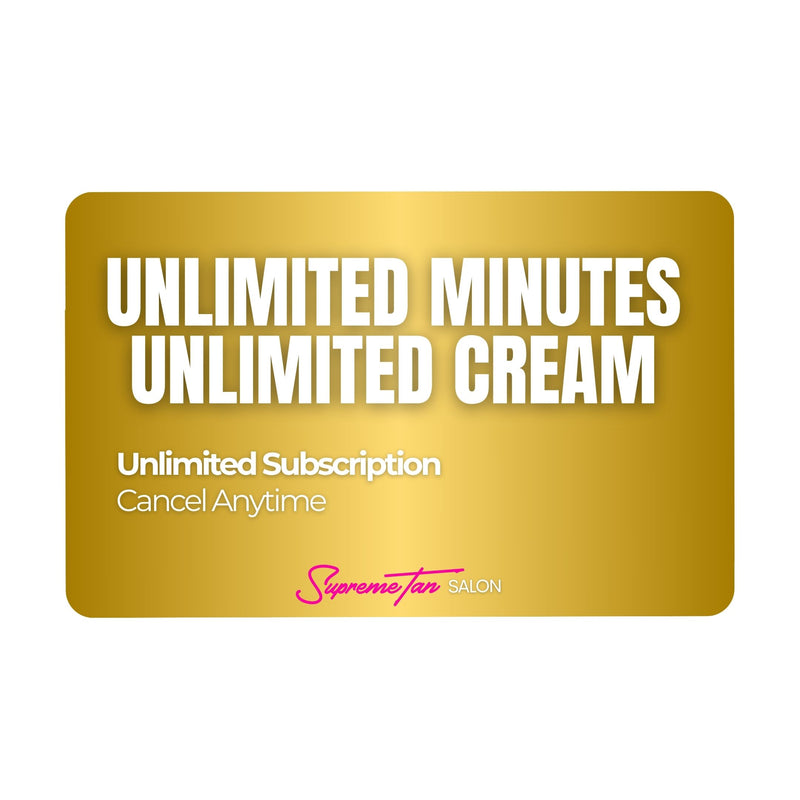 SupremeTan Salon Package - UNLIMITED Minutes & Cream (Subscription)